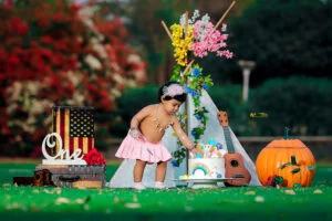 1 year baby photoshoot | kids portrait