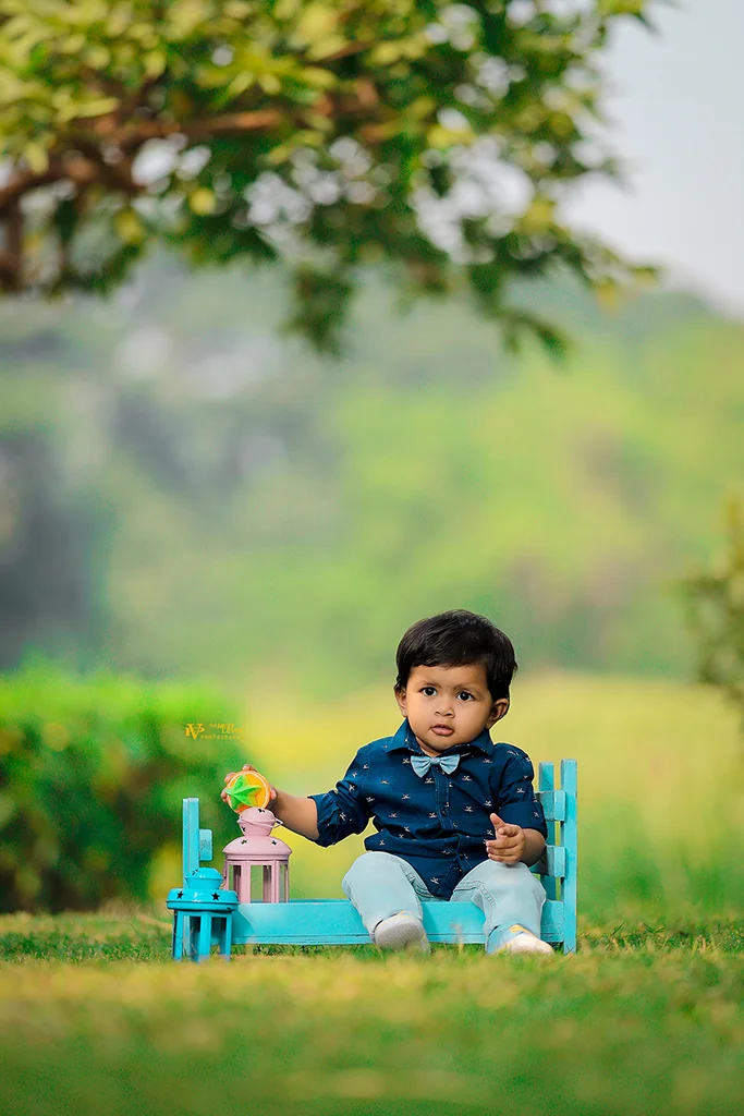 baby photoshoot in eco park nanded city pune 1 year baby photoshoot | kids portrait