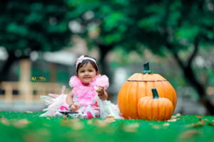 1 year baby girl photoshoot | kids portrait