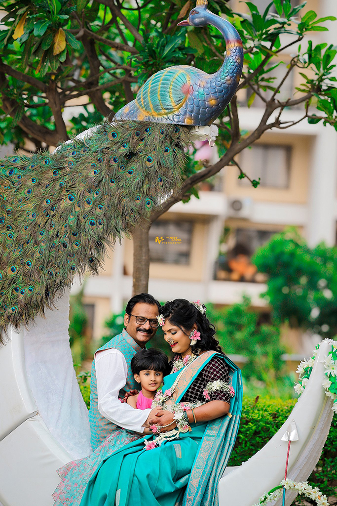 Indian Parents Posing For Baby Shower Photo Shoot With Various Props Stock  Photo - Download Image Now - iStock