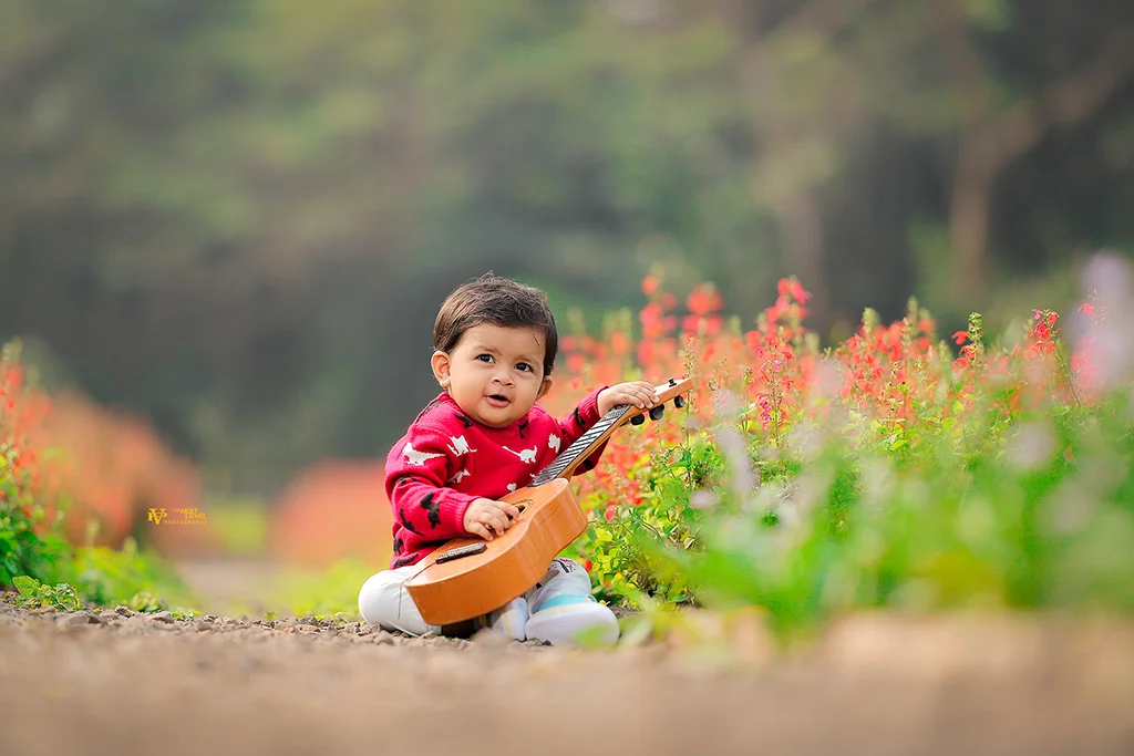 Best professional babies & kids photographer in pune 1 year baby photoshoot | kids portrait