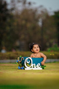 1 year baby photoshoot | kids portrait