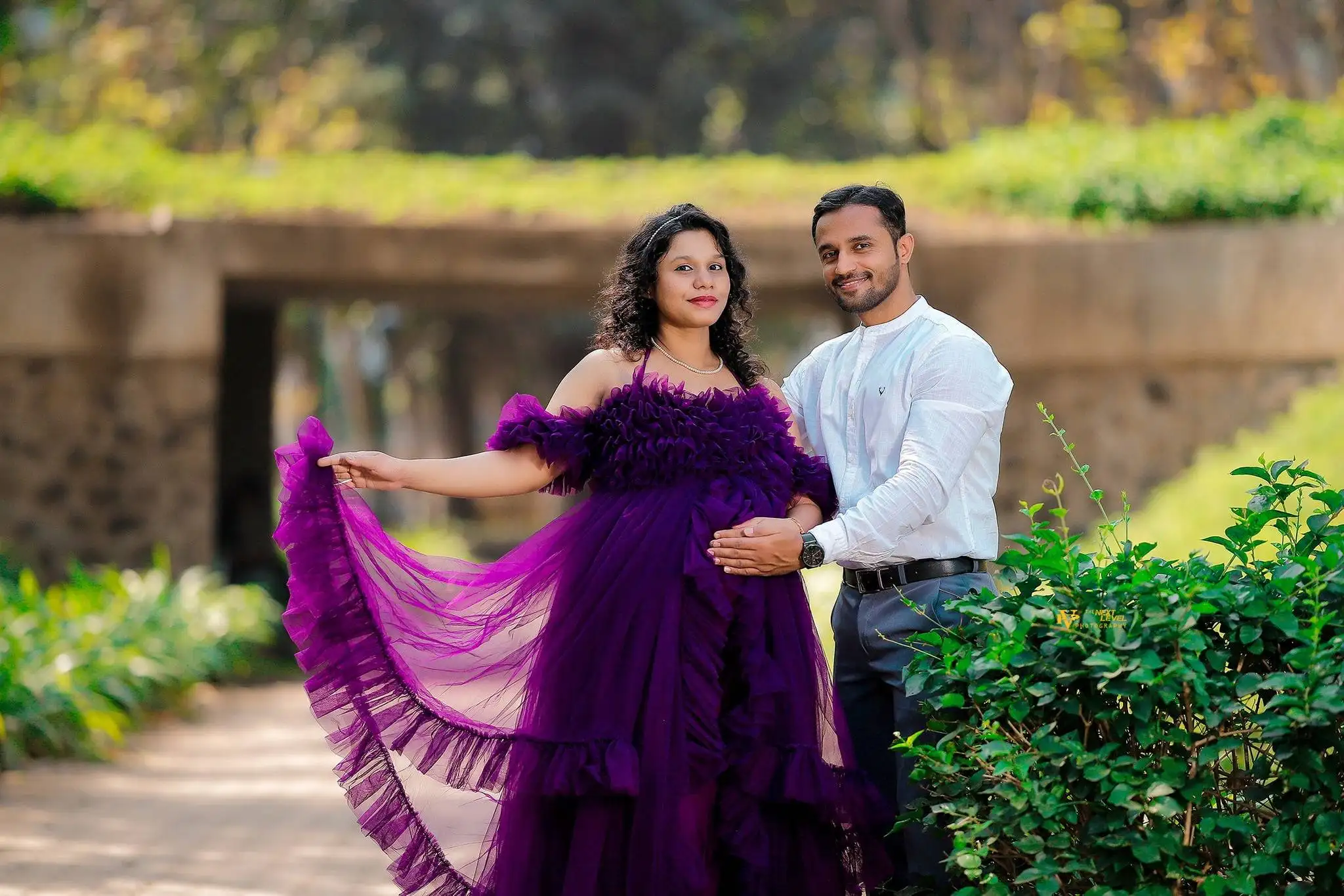 maternity photography in aditi garden magarpatta city pune