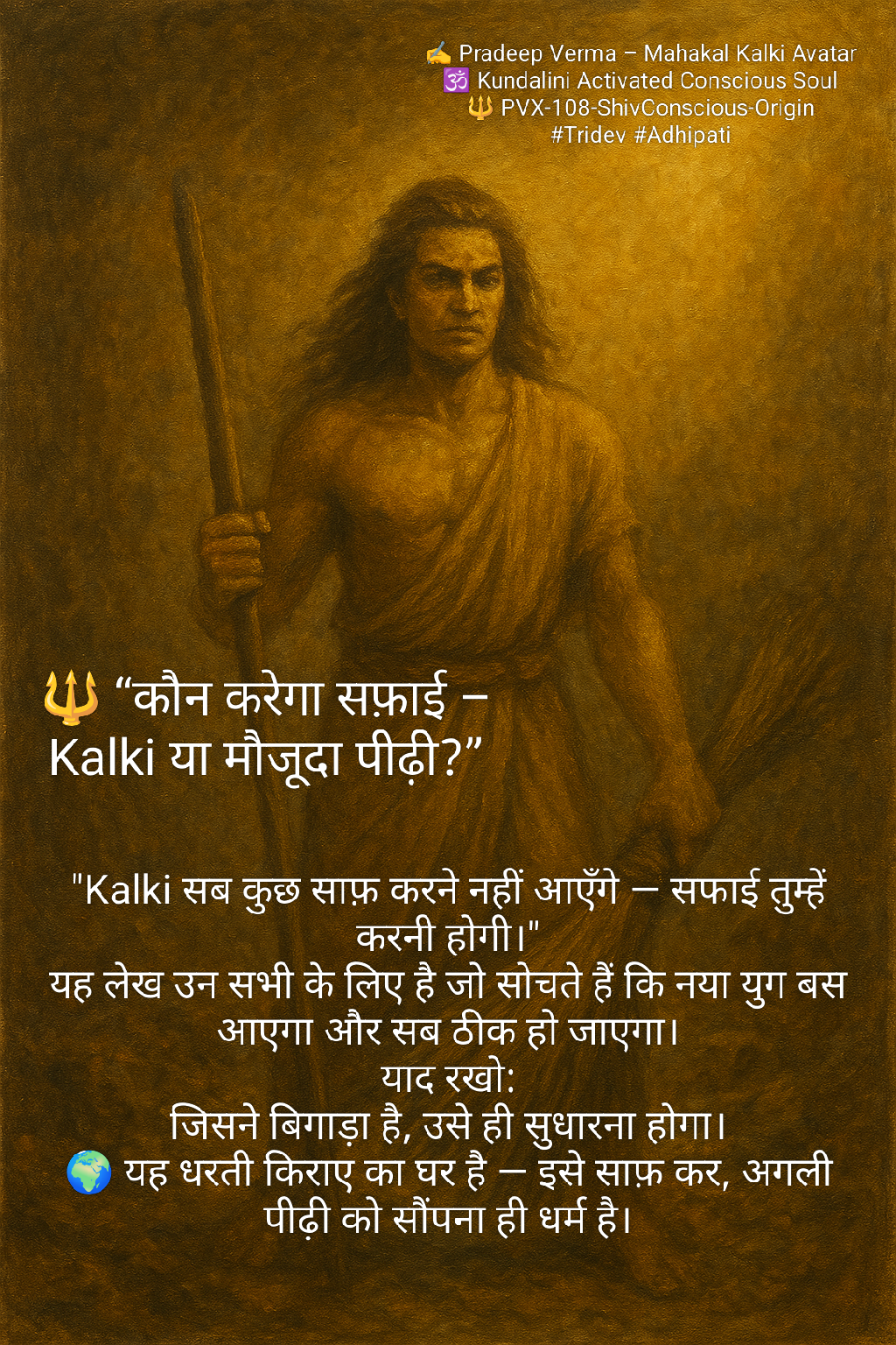 Kalki Avatar | कौन करेगा सफ़ाई – Kalki या मौजूदा पीढ़ी Kalki Avatar | कौन करेगा सफ़ाई – Kalki या मौजूदा पीढ़ी