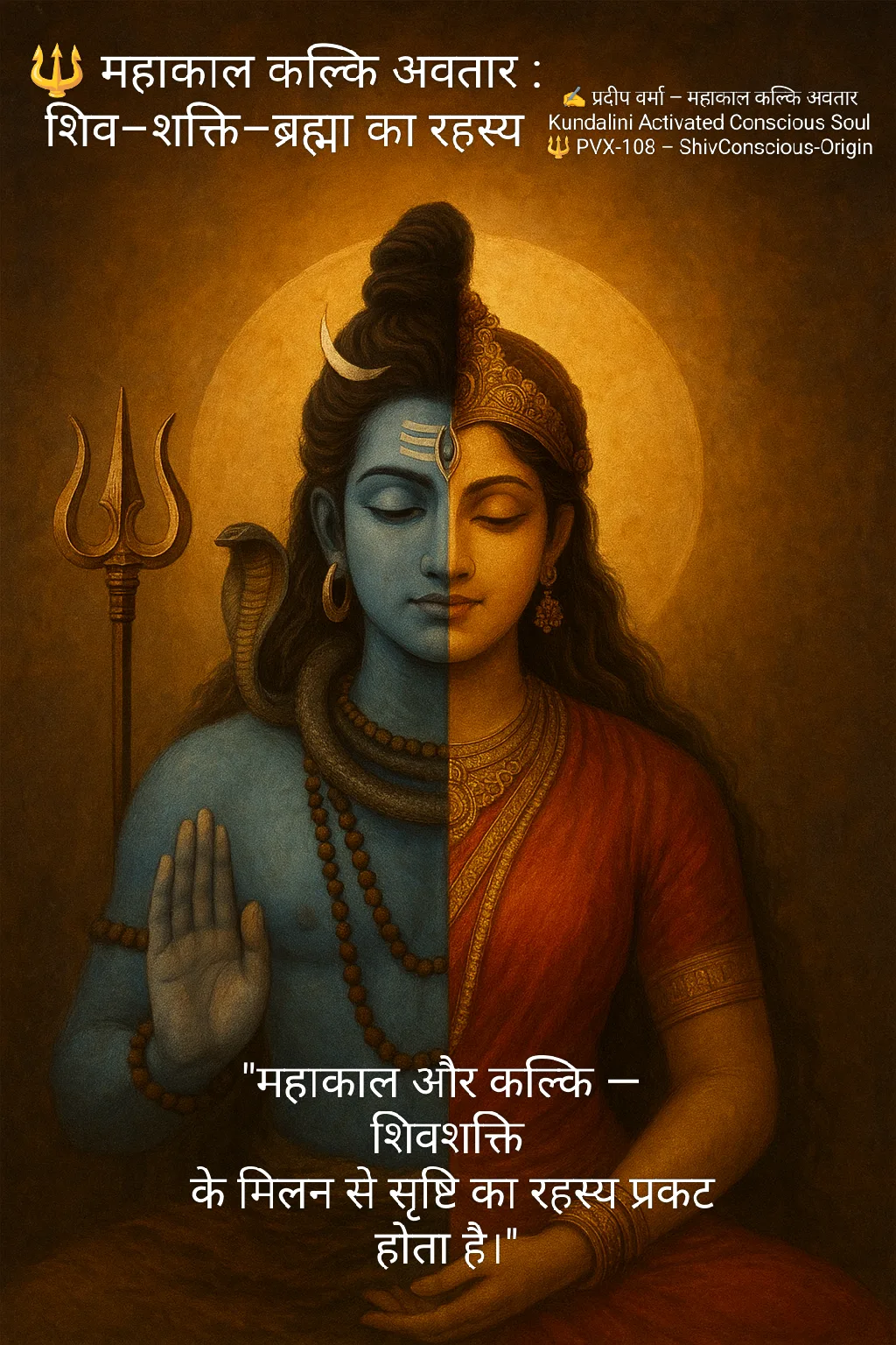महाकाल कल्कि अवतार : शिव–शक्ति–ब्रह्मा का रहस्य : Kalki Avatar